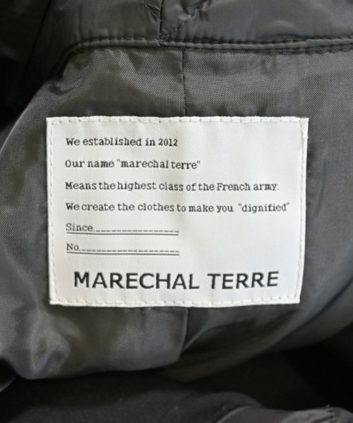 MARECHAL TERRE（マルシャルテル）ダウンコート 黒 サイズ:2(M位) レディース/2200644748605