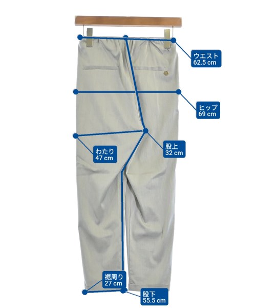 MARECHAL TERRE（マルシャルテル）スラックス グレー サイズ:00(XS位) レディース/2200674140080