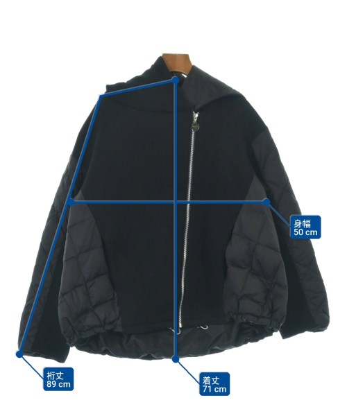 MARECHAL TERRE（マルシャルテル）ダウンジャケット/ダウンベスト 黒 サイズ:2(M位) レディース/2200650547032