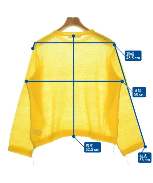 MARECHAL TERRE（マルシャルテル）ニット・セーター 黄 サイズ:2(M位) レディース/2200658798047