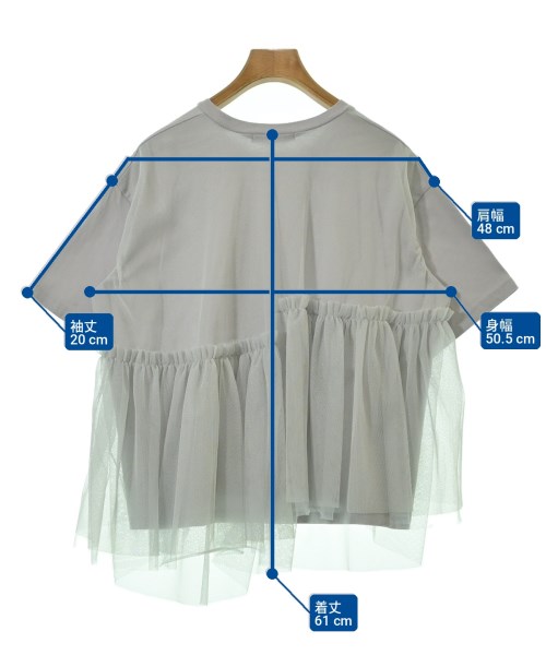 MARECHAL TERRE（マルシャルテル）Tシャツ・カットソー グレー サイズ:2(M位) レディース/2200712137041