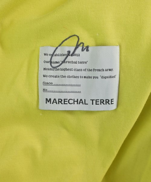 MARECHAL TERRE（マルシャルテル）Tシャツ・カットソー 黄 サイズ:2(M位) レディース/2200718906023
