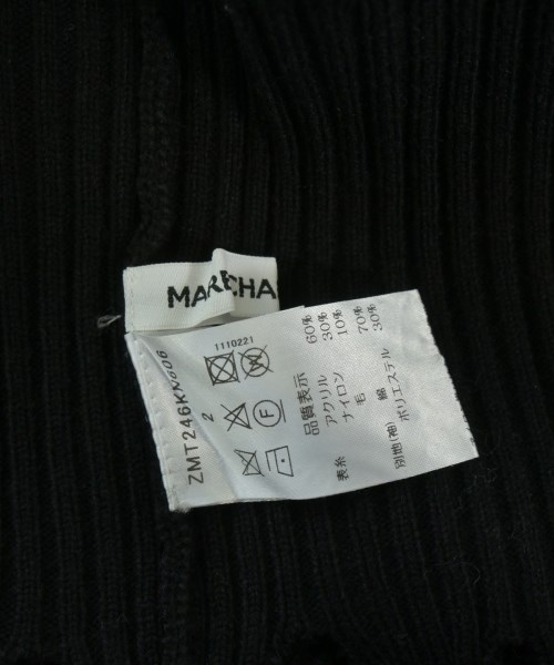 MARECHAL TERRE（マルシャルテル）ニット・セーター 黒 サイズ:2(M位) レディース/2200659184740