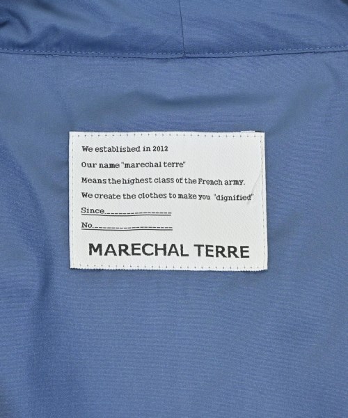 MARECHAL TERRE（マルシャルテル）パーカー 青 サイズ:2(M位) レディース/2200729151078