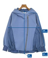 MARECHAL TERRE（マルシャルテル）パーカー 青 サイズ:2(M位) レディース/2200729151078