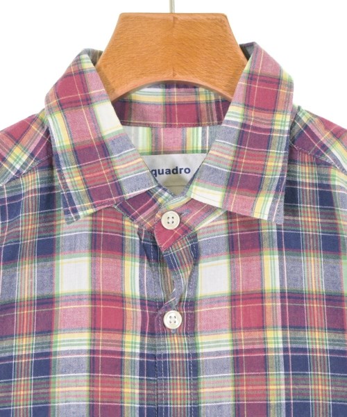 quadro（クオドロ）カジュアルシャツ 赤 サイズ:2(M位) メンズ/2200643982116