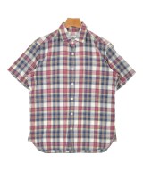 quadro（クオドロ）カジュアルシャツ 赤 サイズ:2(M位) メンズ/2200643982116