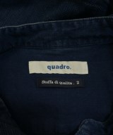 quadro（クオドロ）カジュアルシャツ 紺 サイズ:2(M位) メンズ/2200718556082