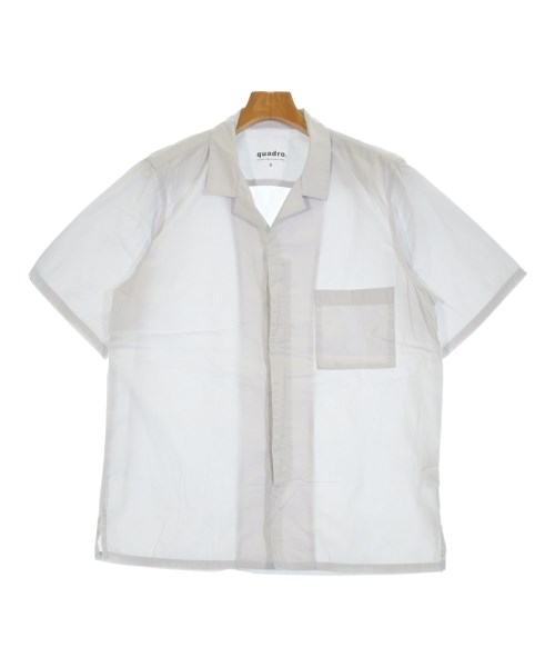 quadro(クオドロ)カジュアルシャツ グレー サイズ:3(L位)/2200642404060