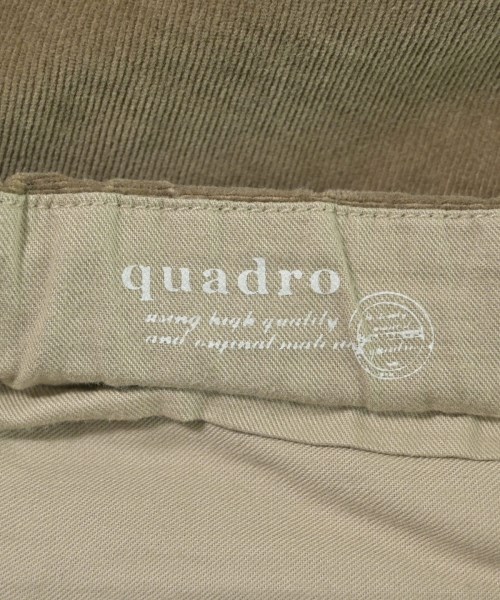 quadro（クオドロ）スラックス 茶 サイズ:2(M位) メンズ/2200664581138