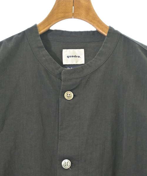 quadro（クオドロ）カジュアルシャツ グレー サイズ:2(M位) メンズ/2200672218026