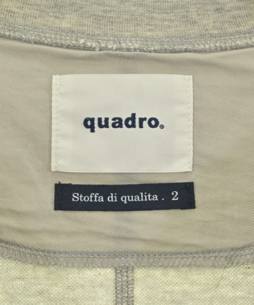 quadro（クオドロ）スウェット グレー サイズ:2(M位) メンズ/2200686538028