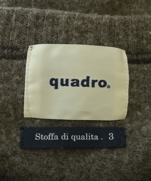 quadro（クオドロ）ニット・セーター グレー サイズ:3(L位) メンズ/2200685894071