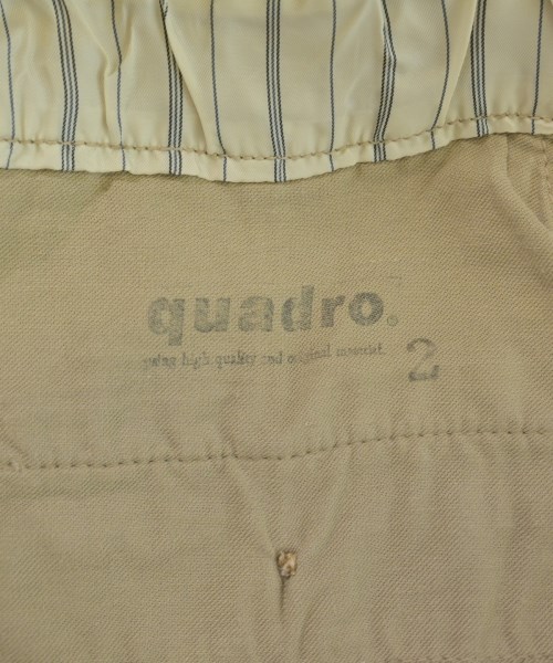 quadro（クオドロ）チノパン ベージュ サイズ:M レディース/2200737013016