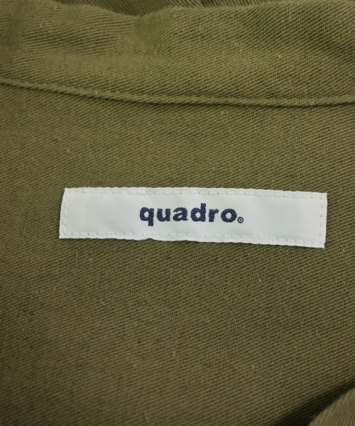 quadro（クオドロ）カジュアルシャツ カーキ サイズ:F レディース/2200684225081