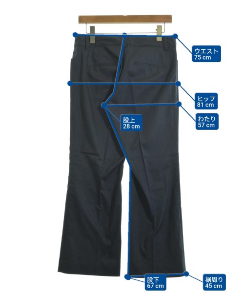 SOFUOL（ソフール）スラックス 紺 サイズ:4(XL位) レディース/2200627875144