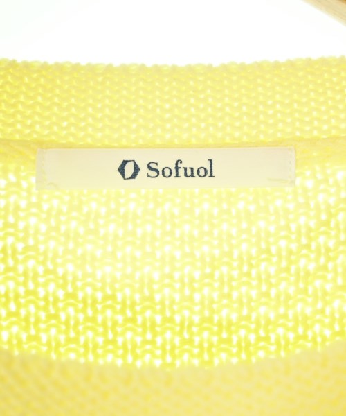SOFUOL（ソフール）ニット・セーター 黄 サイズ:2(M位) レディース/2200699698016