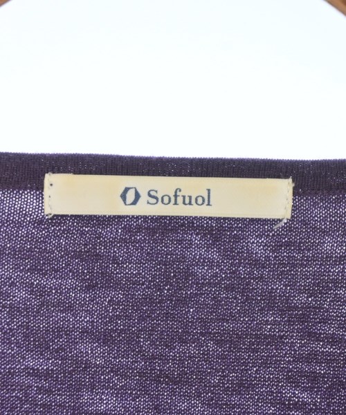 SOFUOL（ソフール）ニット・セーター 紫 サイズ:40(M位) レディース/2200684119045