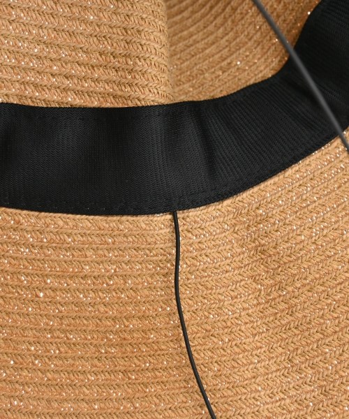 BPQC（ビーピーキューシー）ストローハット ベージュ サイズ:- レディース/2200672158087