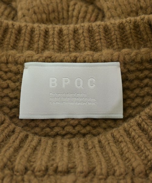 BPQC（ビーピーキューシー）ニット・セーター 茶 サイズ:F レディース/2200676071023