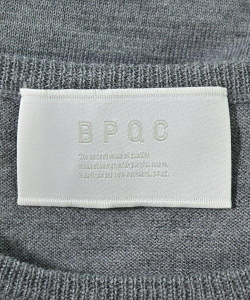 BPQC（ビーピーキューシー）ニット・セーター グレー サイズ:1(S位) レディース/2200699699082