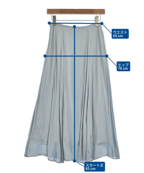 BPQC（ビーピーキューシー）ロング・マキシ丈スカート 青 サイズ:0(XS位) レディース/2200645934038