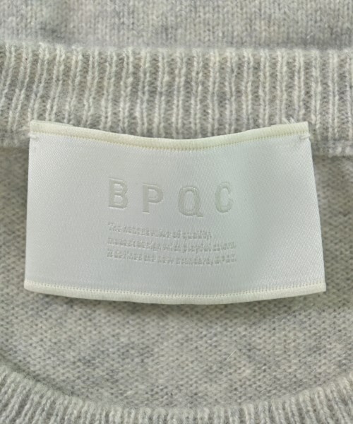 BPQC（ビーピーキューシー）ニット・セーター グレー サイズ:F メンズ/2200671362027