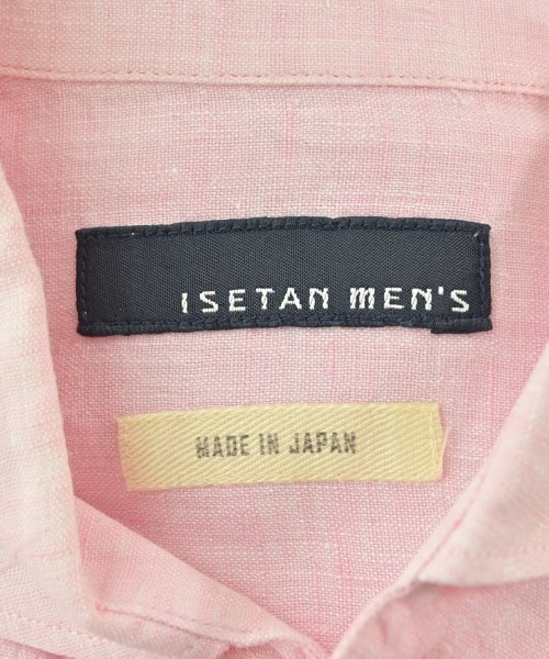 ISETAN MEN'S（イセタンメンズ）カジュアルシャツ ピンク サイズ:M メンズ/2200673156020