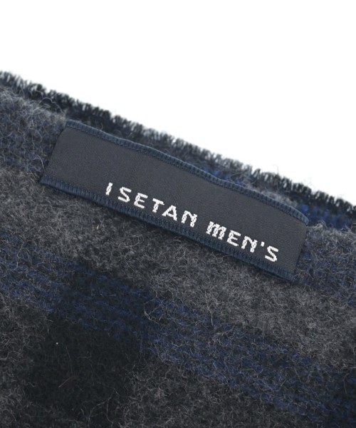 ISETAN MEN'S（イセタンメンズ）マフラー グレー サイズ:- メンズ/2200658718120