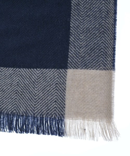 KEI Hayama PLUS（ケイハヤマプリュス）ストール 紺 サイズ:- レディース/2200665391217