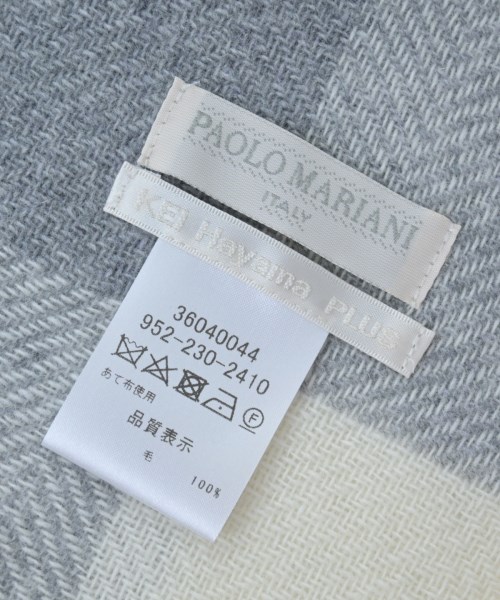 KEI Hayama PLUS（ケイハヤマプリュス）ストール グレー サイズ:- レディース/2200665391224