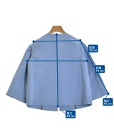 MIKAKO NAKAMURA（ミカコナカムラ）ノーカラージャケット 青 サイズ:36(S位) レディース/2200638013030