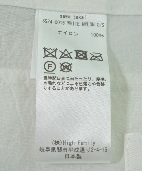 sawa takai（サワタカイ）ブラウス 白 サイズ:-(M位) レディース/2200720519082