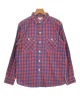 BONCOURA（ボンクラ）カジュアルシャツ 赤 サイズ:38(M位) メンズ/2200634862045