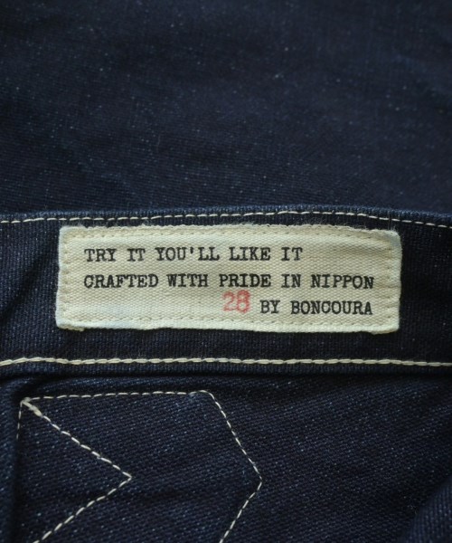 BONCOURA（ボンクラ）デニムパンツ 紺 サイズ:28(S位) メンズ/2200613595063