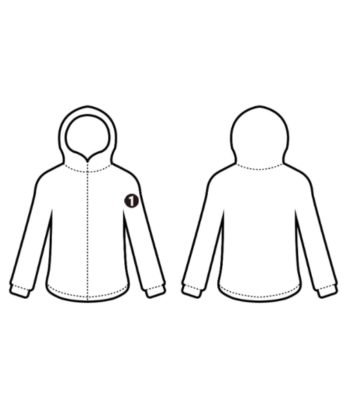 BONCOURA（ボンクラ）パーカー 黒 サイズ:-(XXL位) メンズ/2200627982019