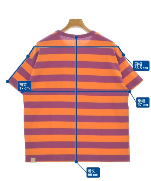 BONCOURA（ボンクラ）Tシャツ・カットソー オレンジ サイズ:38(S位) メンズ/2200678826058