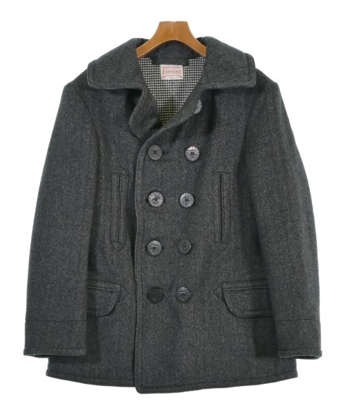 BONCOURA(ボンクラ)ピーコート グレー サイズ:38(S位)/2200664188054