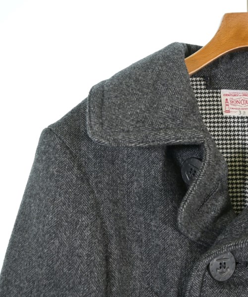 BONCOURA（ボンクラ）ピーコート グレー サイズ:38(S位) メンズ/2200664188054
