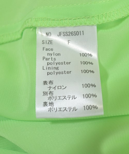 Jenny Fax（ジェニーファックス）ミニスカート 緑 サイズ:F レディース/2200712346030