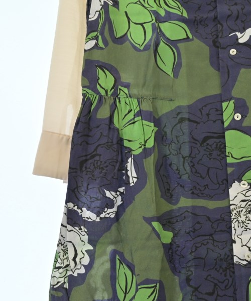 SHO KURASHINA（ショウクラシナ）シャツワンピース 緑 サイズ:-(M位) レディース/2200633099084