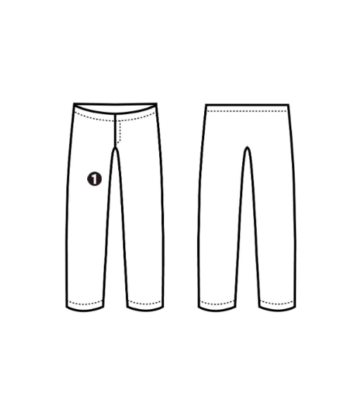 WHATEVER WORKS（ワットエバーワークス）チノパン 黒 サイズ:52(XXL位) メンズ/2200618993031