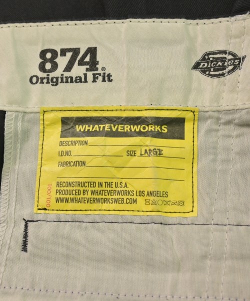 WHATEVER WORKS（ワットエバーワークス）チノパン 黒 サイズ:52(XXL位) メンズ/2200618993031