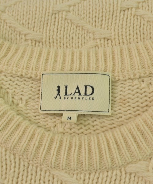 LAD by DEMYLEE（ラッドバイデミリー）ニット・セーター 白 サイズ:M メンズ/2200623437049