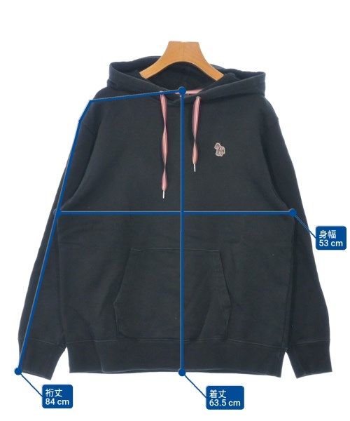 PS by Paul Smith（ピーエスバイポールスミス）パーカー 黒 サイズ:M レディース/2200639165035
