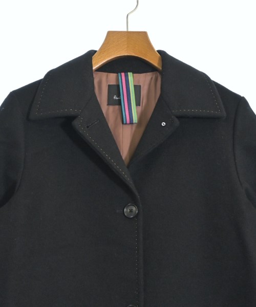 PS by Paul Smith（ピーエスバイポールスミス）ステンカラーコート 黒 サイズ:40(M位) レディース/2200628964052