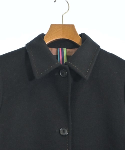 PS by Paul Smith（ピーエスバイポールスミス）ステンカラーコート 黒 サイズ:40(M位) レディース/2200628964052