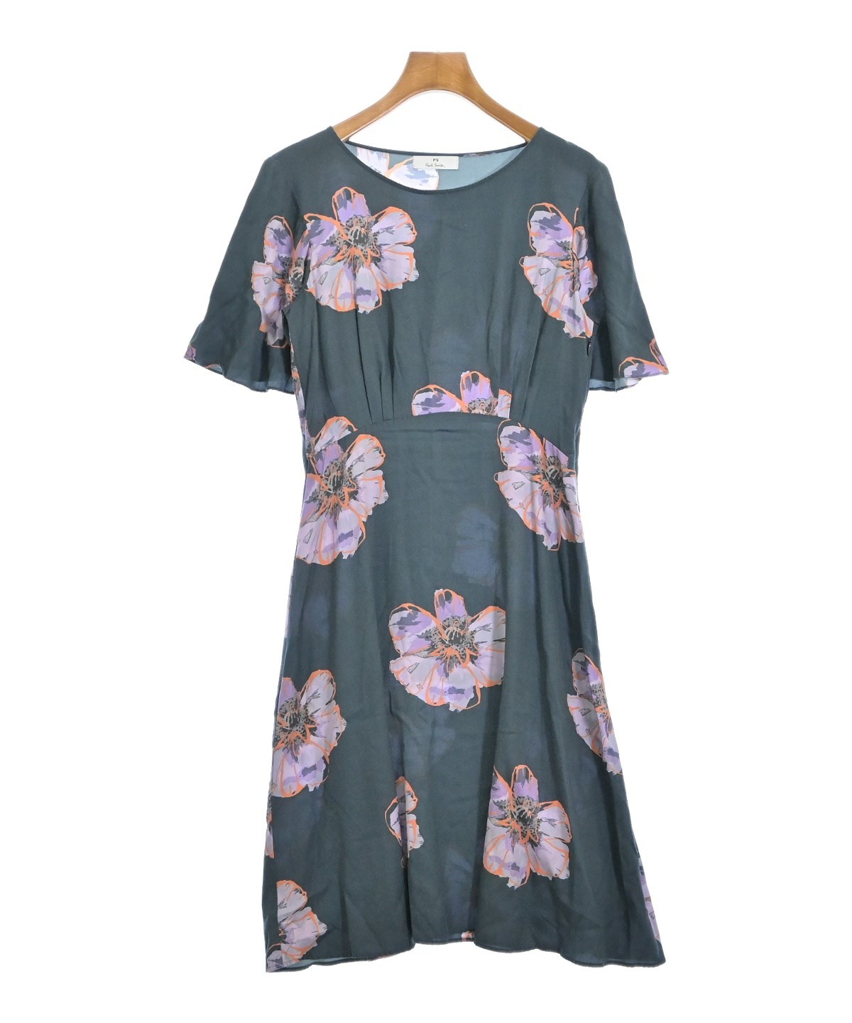 【ポールスミス】ワンピース PS by Paul Smith（ピーエスバイポールスミス）ワンピース 紺 サイズ