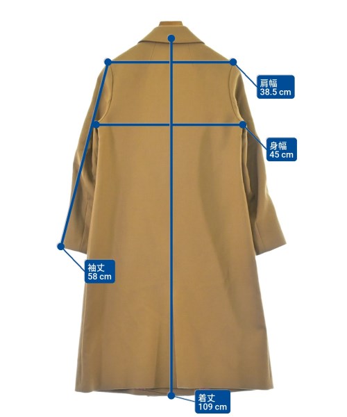 PS by Paul Smith（ピーエスバイポールスミス）チェスターコート 茶 サイズ:38(M位) レディース/2200622137018