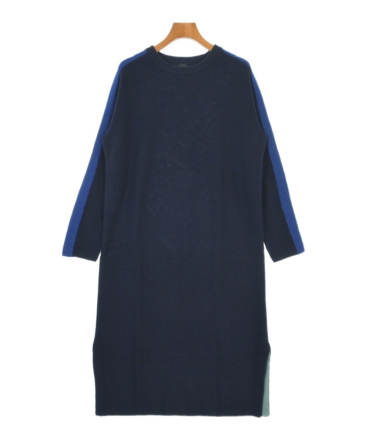 ★Paul Smith ポールスミス★ワンピース（38）★黒✕ネイビー★ PS by Paul Smith（ピーエスバイポールスミス）ワンピース 紺